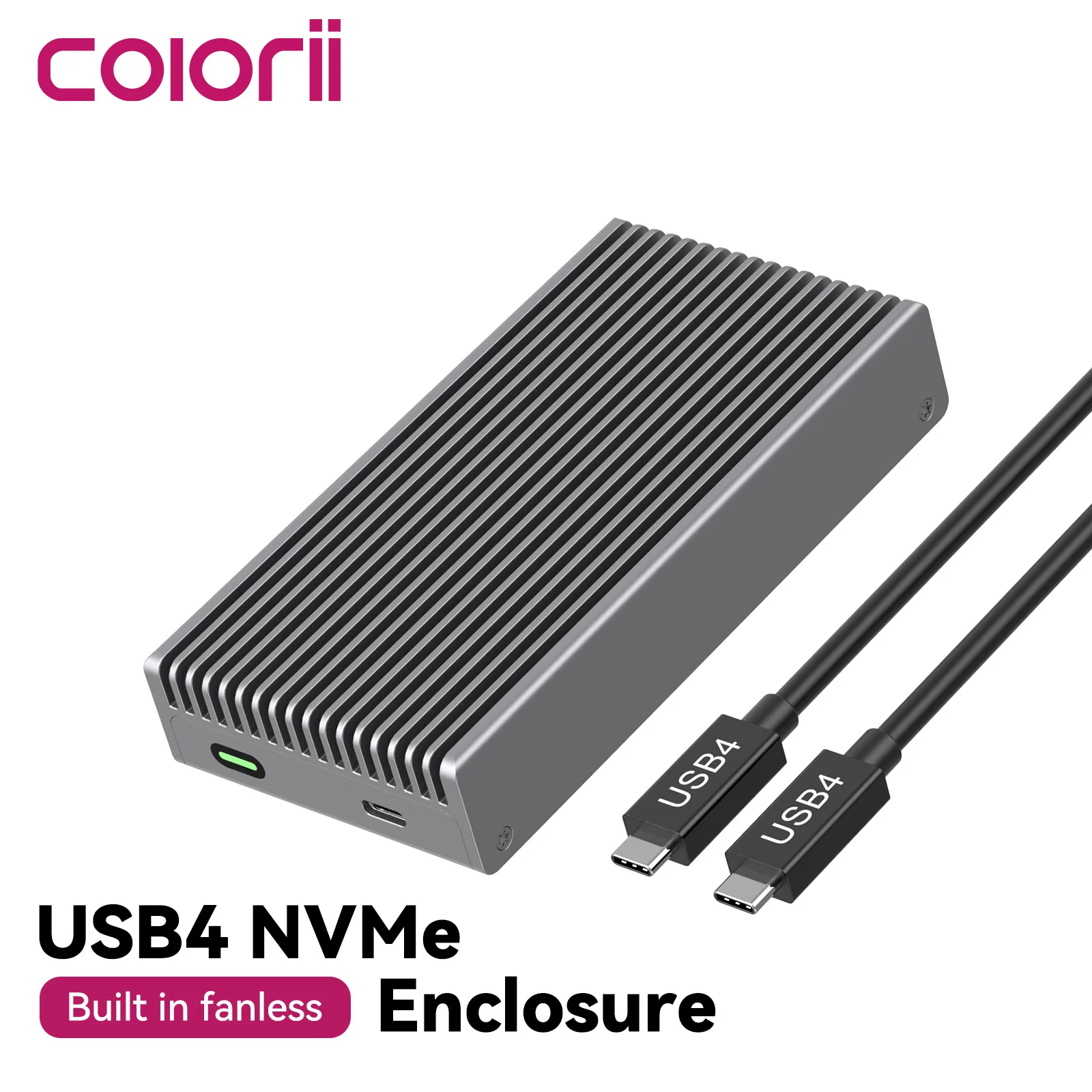 Usb4 40Gbps External Ssd 8Tb - Gabinete SSD USB4 M.2 NVMe de