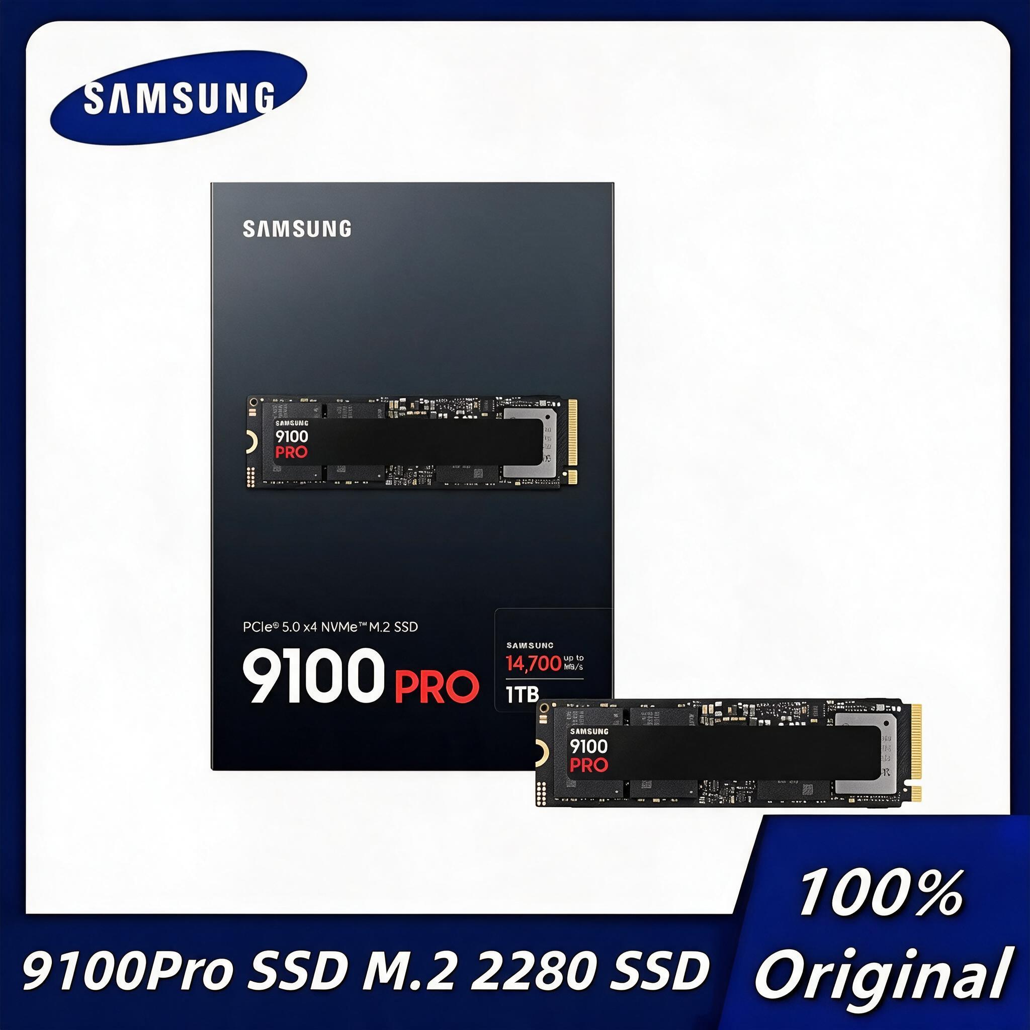 Nvme Pcie 5.0 Ssd 4Tb - SSD Interno Original SAMSUNG 9100 Pro
