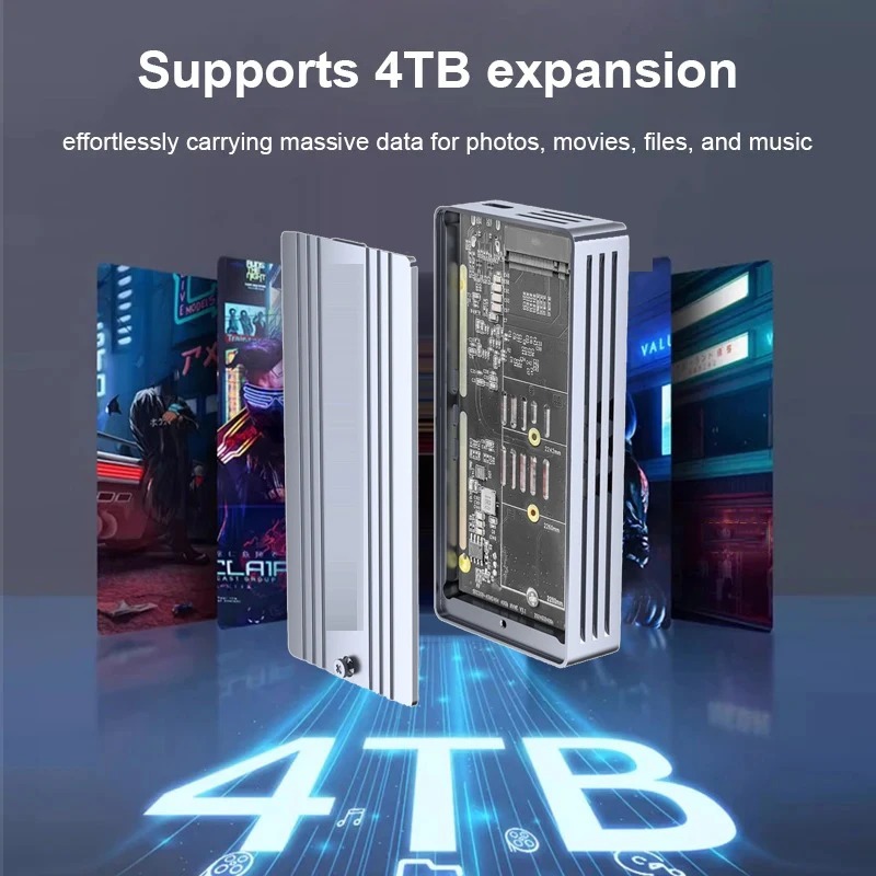 Usb4 40gbps m.2 nvme ssd gabin - Thunderbolt 4 External Ssd 4Tb avaliação e preço