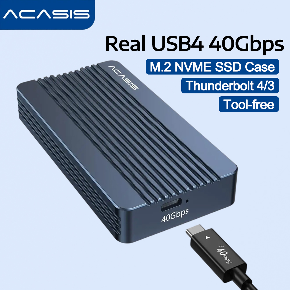 Gabinete ACASIS 40Gbps M.2 NVM - 8Tb M2 Nvme Ssd avaliação e preço