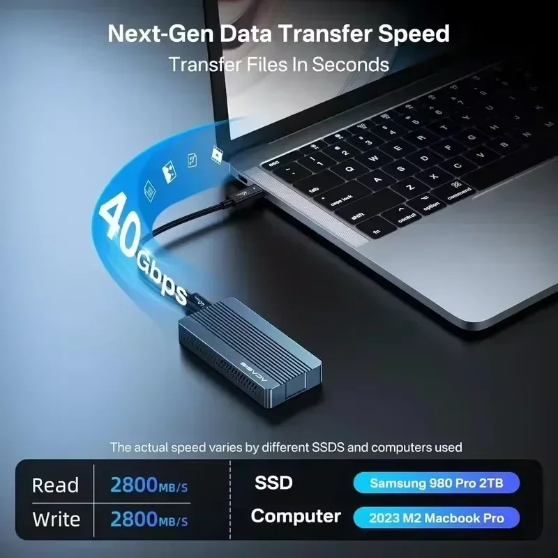 Gabinete ACASIS 40Gbps M.2 NVM - 8Tb M2 Nvme Ssd avaliação e preço