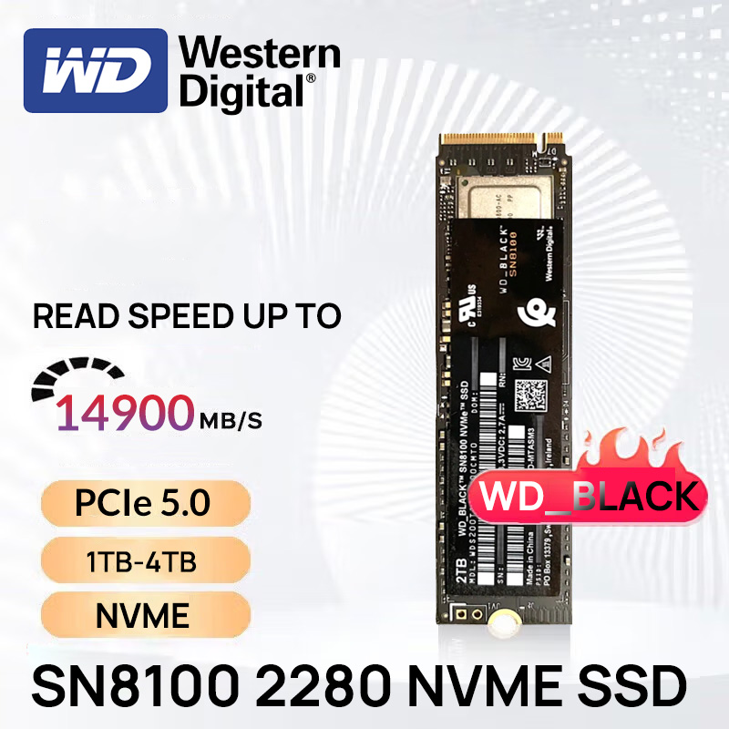 SSD Western Digital PCIe 5.0 N - Nvme Pcie 5.0 Ssd 4Tb avaliação e preço