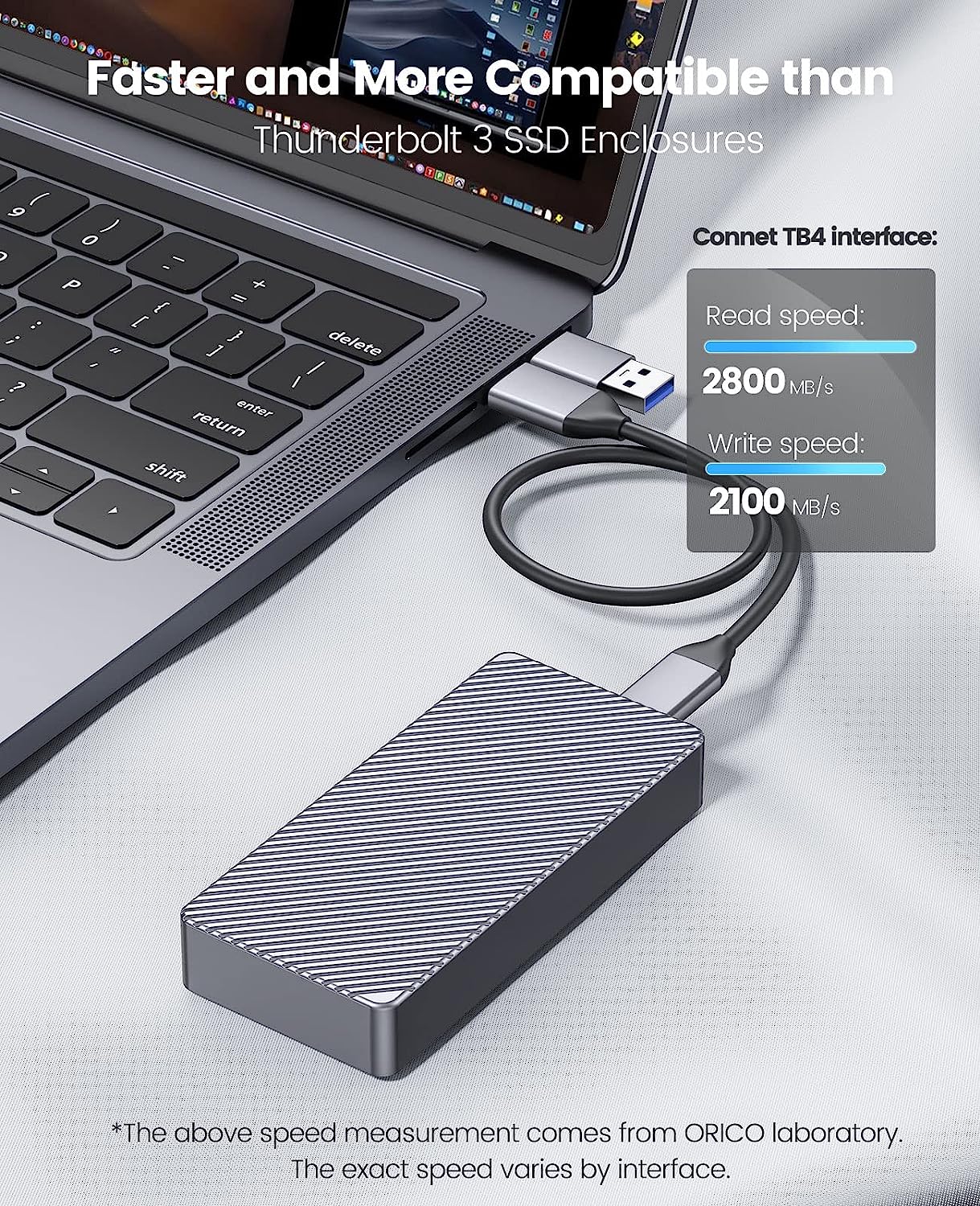 Orico 40gbps m.2 nvme ssd gabi - Thunderbolt 4 External Ssd 4Tb avaliação e preço