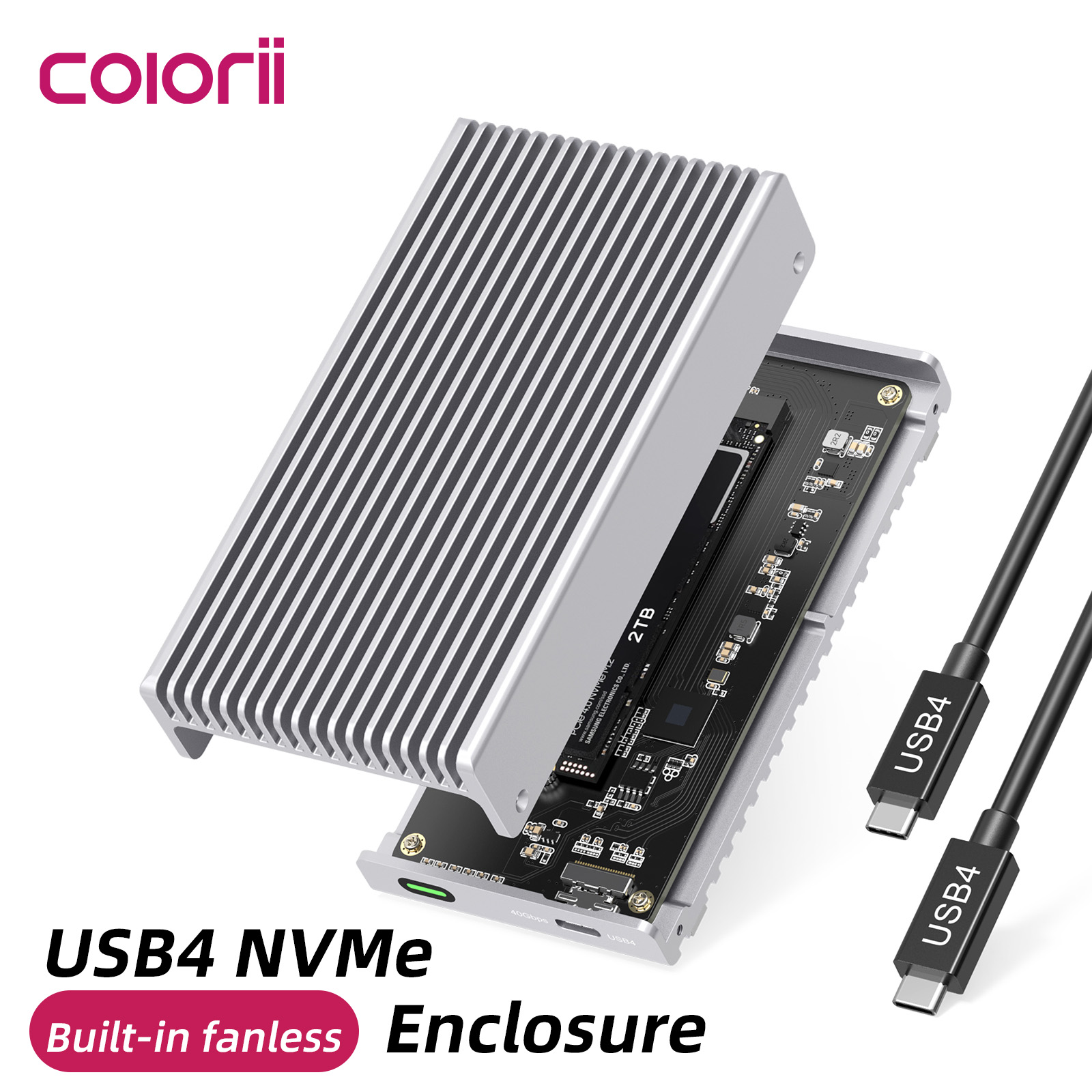 Gabinete SSD externo Thunderbo - Usb4 40Gbps External Ssd 8Tb avaliação e preço