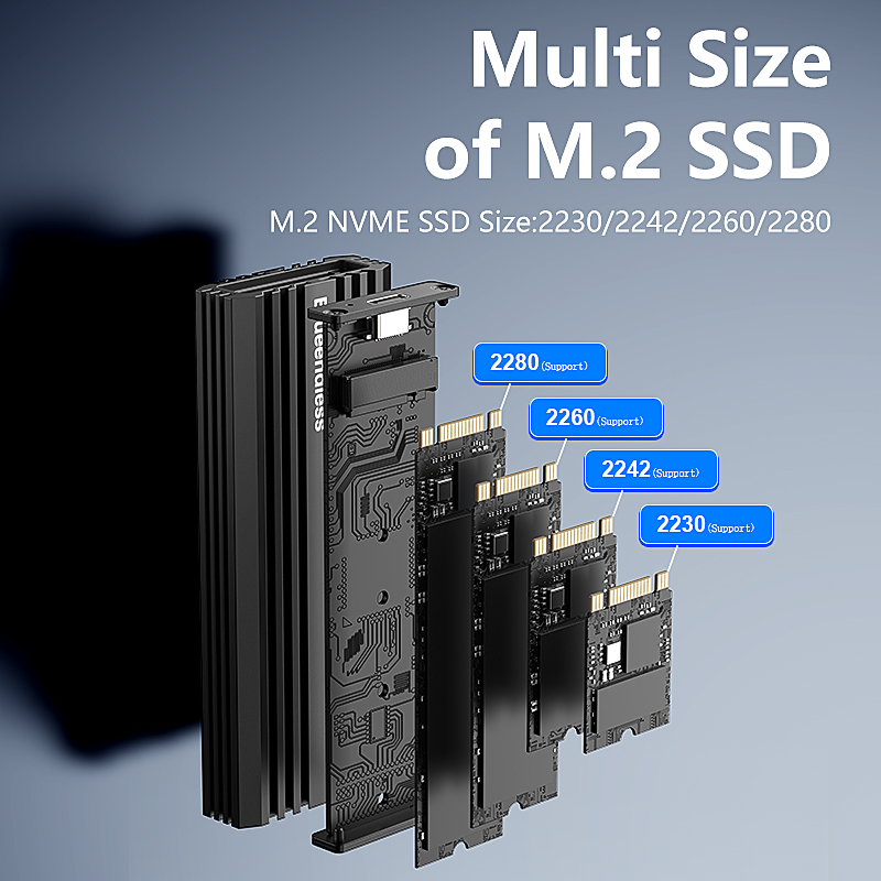 BLUEENDLESS Adaptador de Caixa - 8Tb M2 Nvme Ssd avaliação e preço