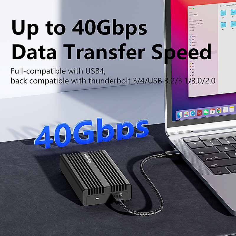 Blueendless Caixa Externa de A - Usb4 40Gbps External Ssd 8Tb avaliação e preço